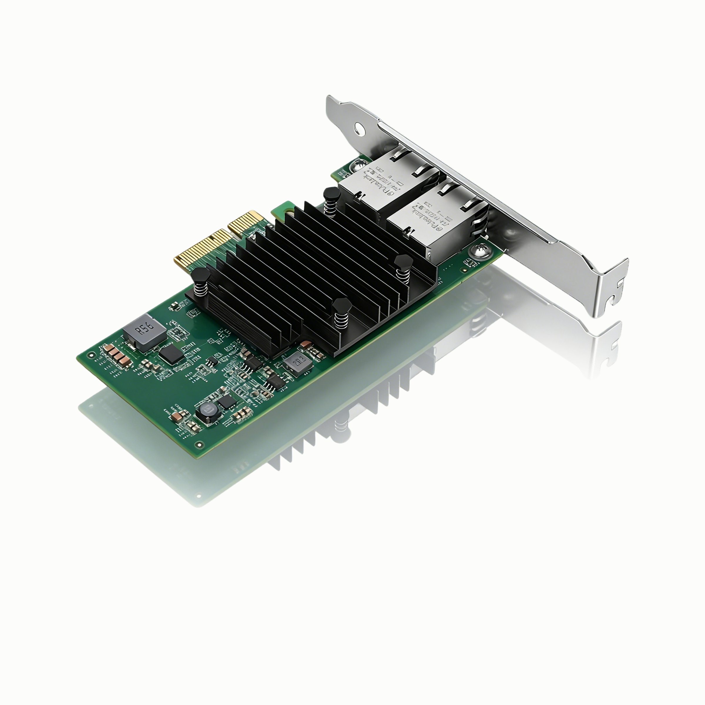 10-Gigabit electrical port network interface controller