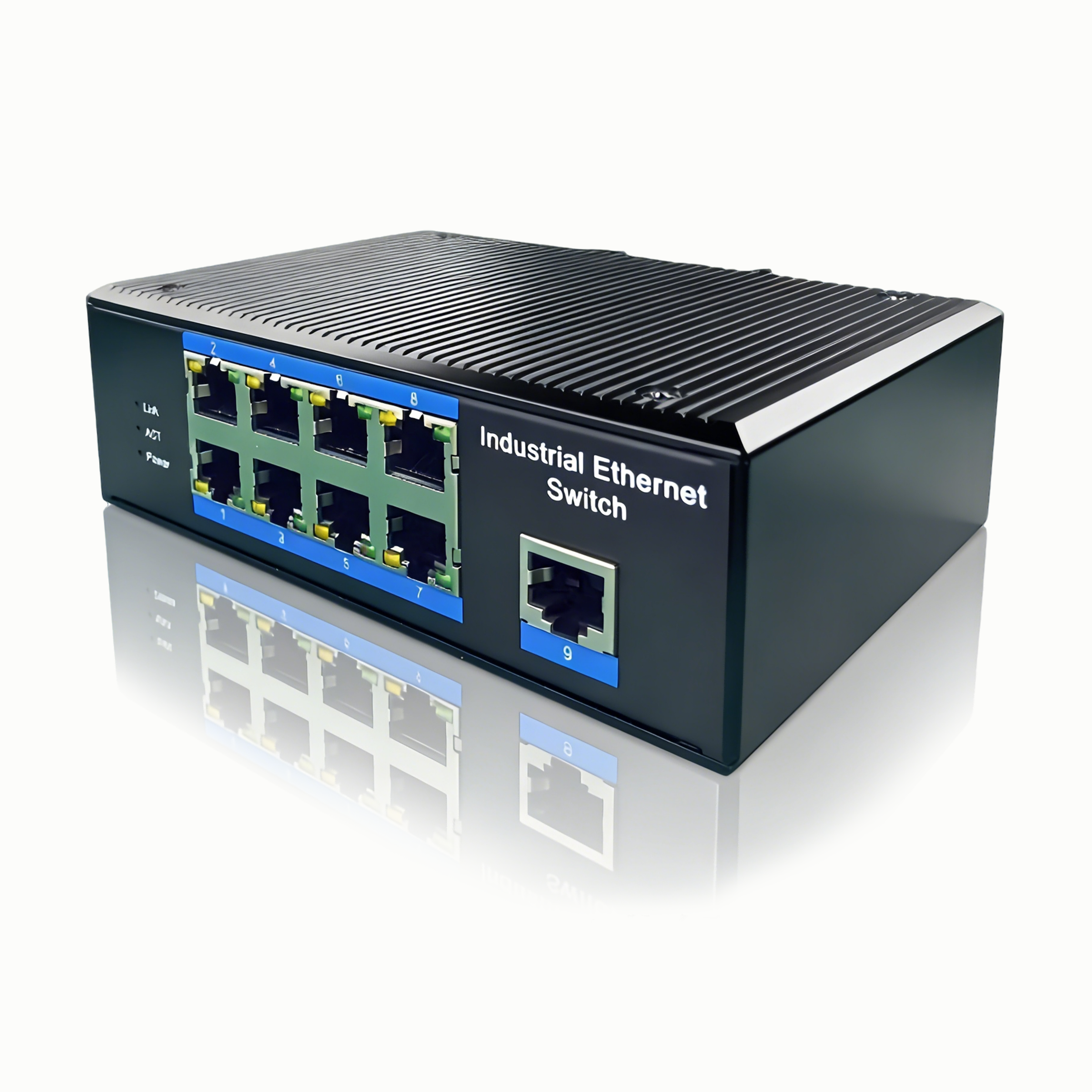 100M 9-port switch