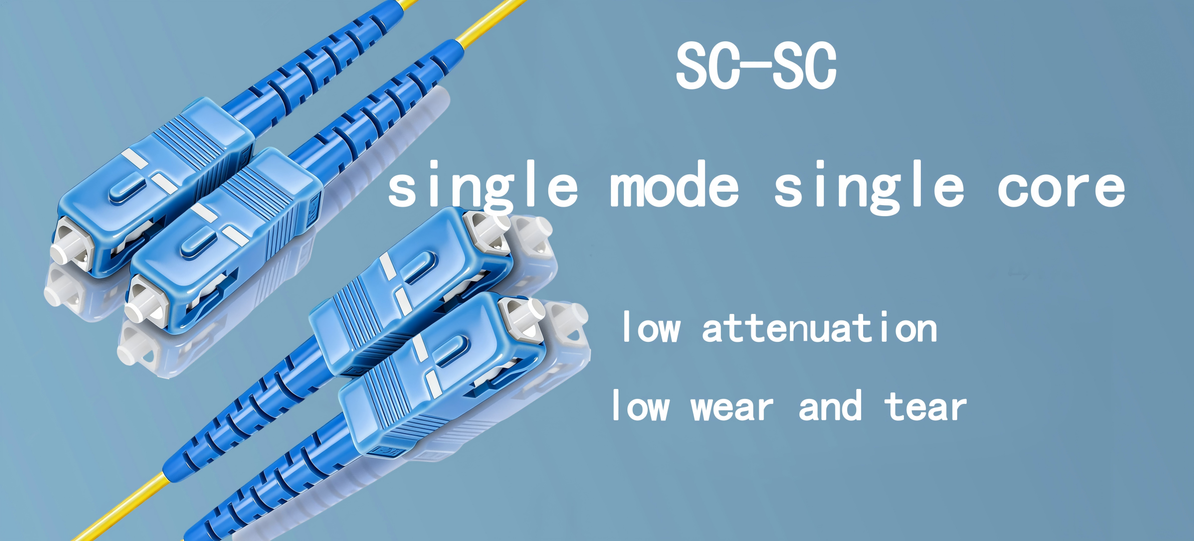 SC-SC single mode single core