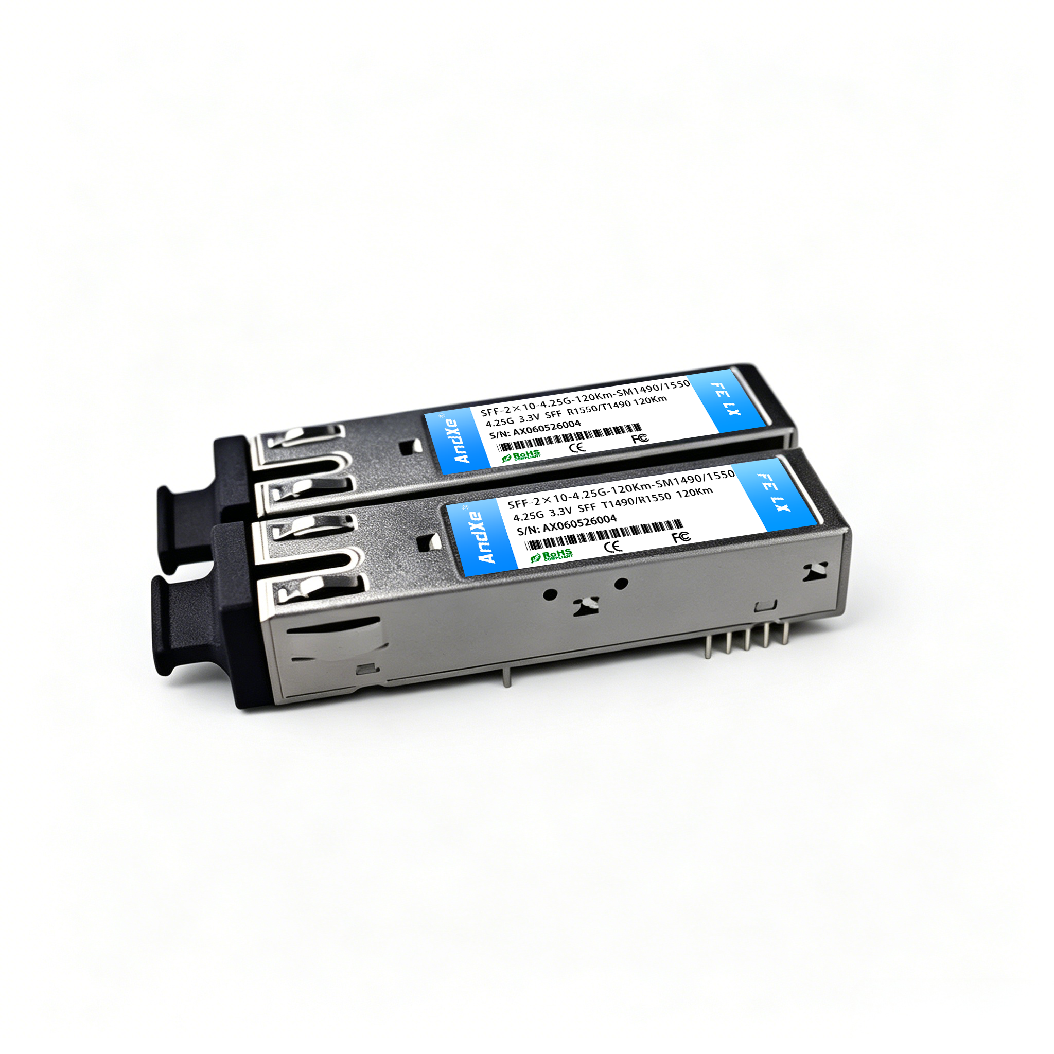 2×10 4.25G SFF optical module SFF-2×10-BIDI-1490/1550-4.25G-120KM transceiver module
