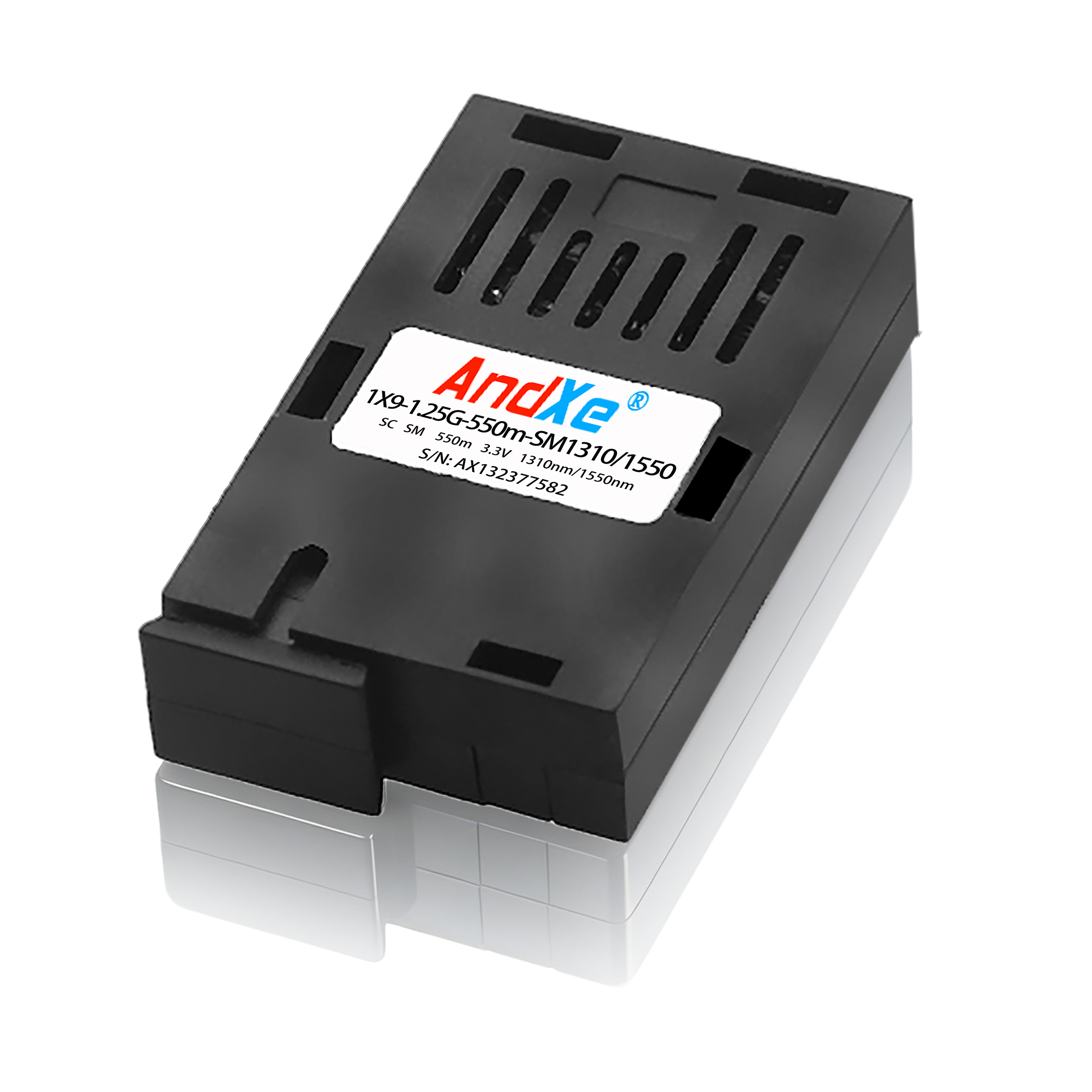 1X9-1.25G-550m-SM1310/1550 SC Interface  transmission distance 550m