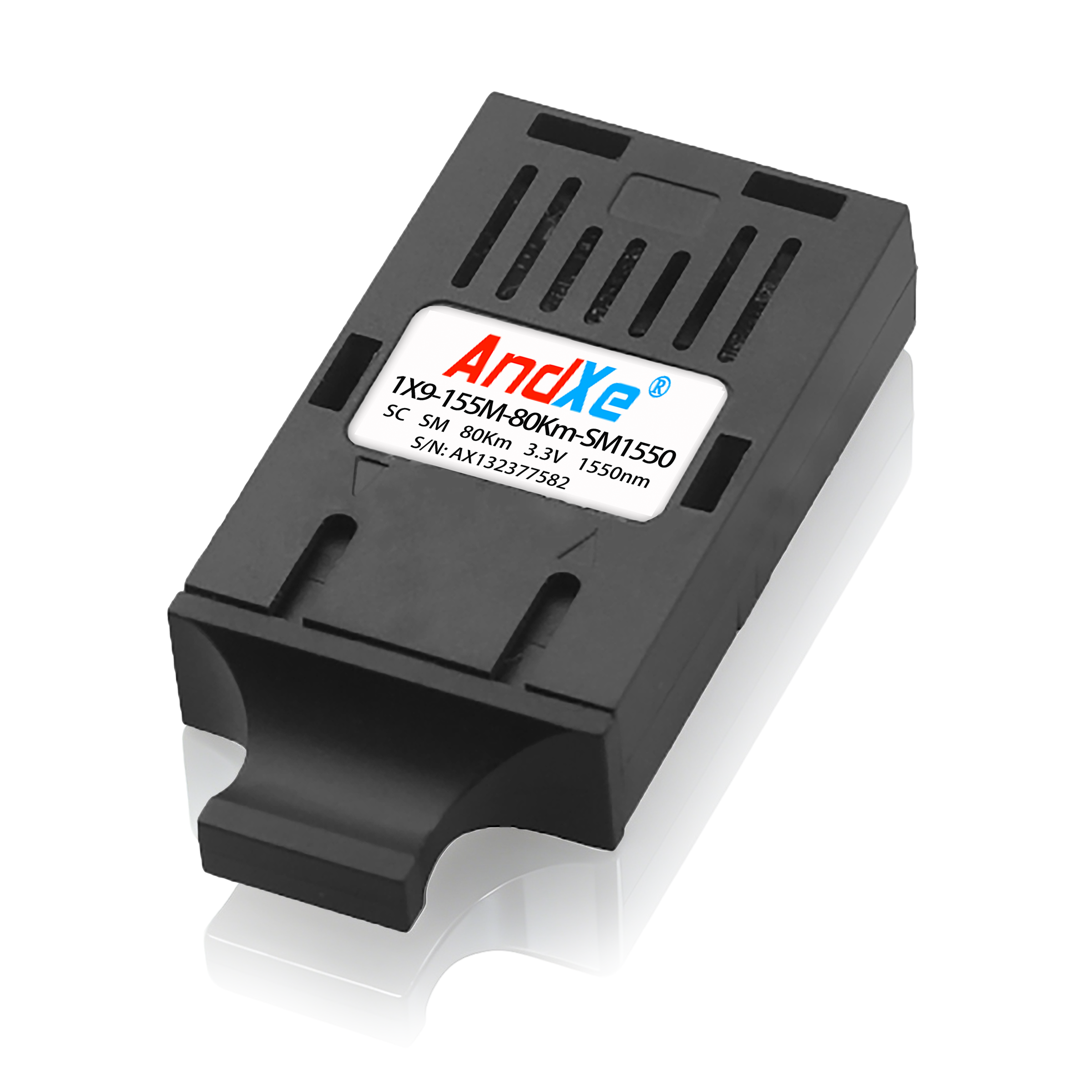 1X9-155M-80Km-SM1550 SC interface  transmission distance 80Km