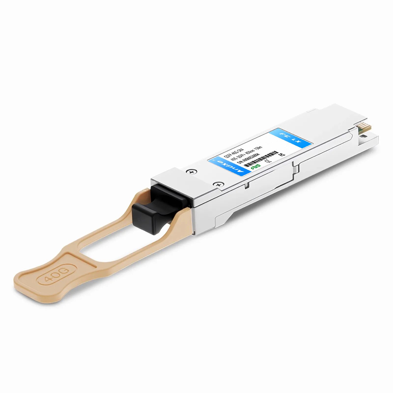 40G QSFP+ SR4 850nm 150m MPO-12/UPC Multimode Fiber Transceiver Module