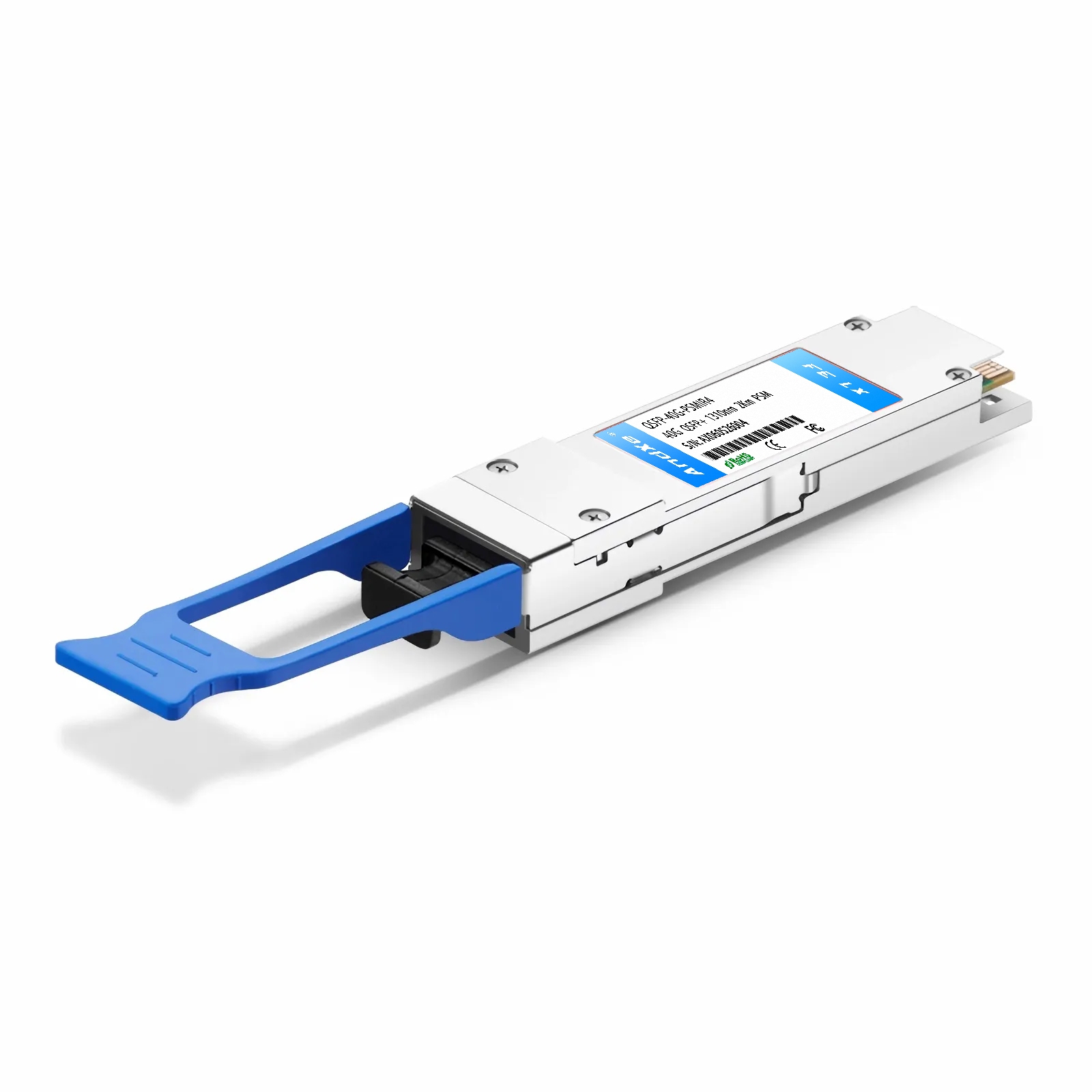40G QSFP+ PSMIR4I QSFP+ 1310nm 2km MPO-12/APC Single-mode Fiber Transceiver Module