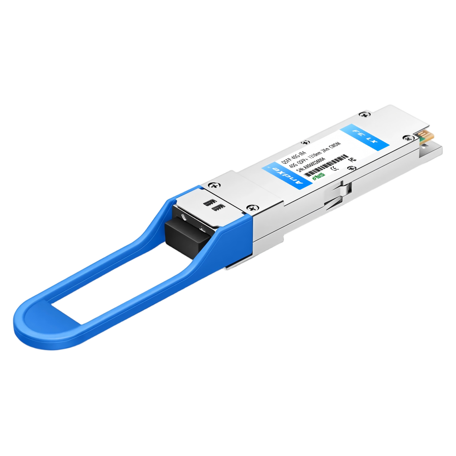 40G QSFP+ IR4 QSFP+ 1310nm 2km Duplex LC/UPC Single-mode Fiber Transceiver Module