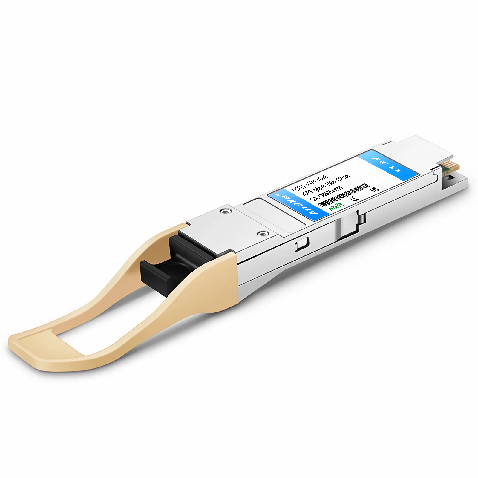 100G QSFP28 SR4 850nm 100m MPO-12/UPC Multimode Fiber Transceiver Module