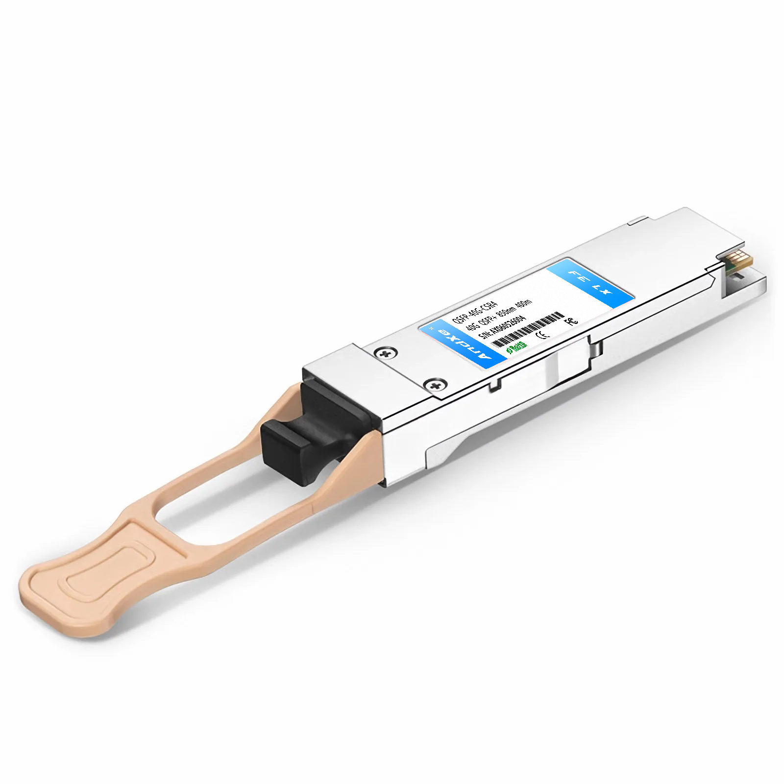 40G QSFP+ CSR4 850nm 400m MPO-12/UPC Multimode Fiber Transceiver Module