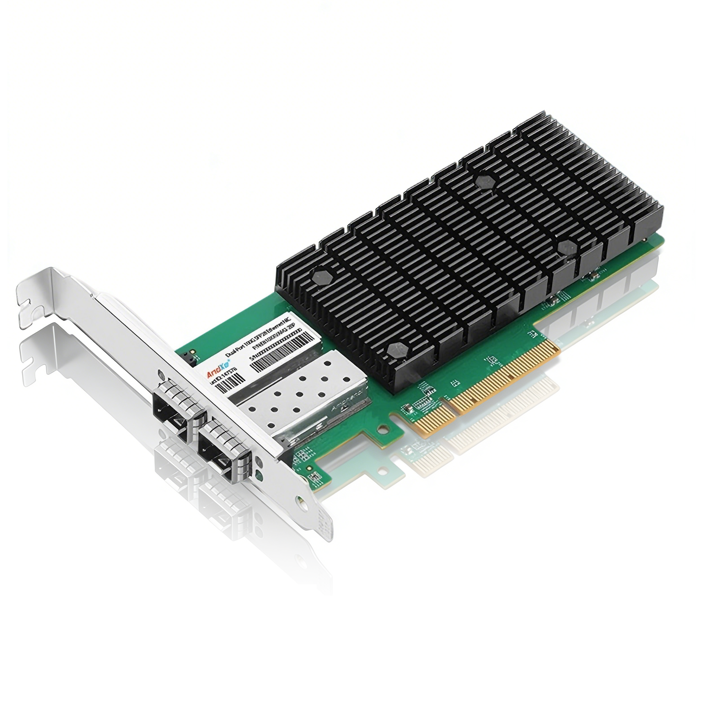 25G optical fiber network card