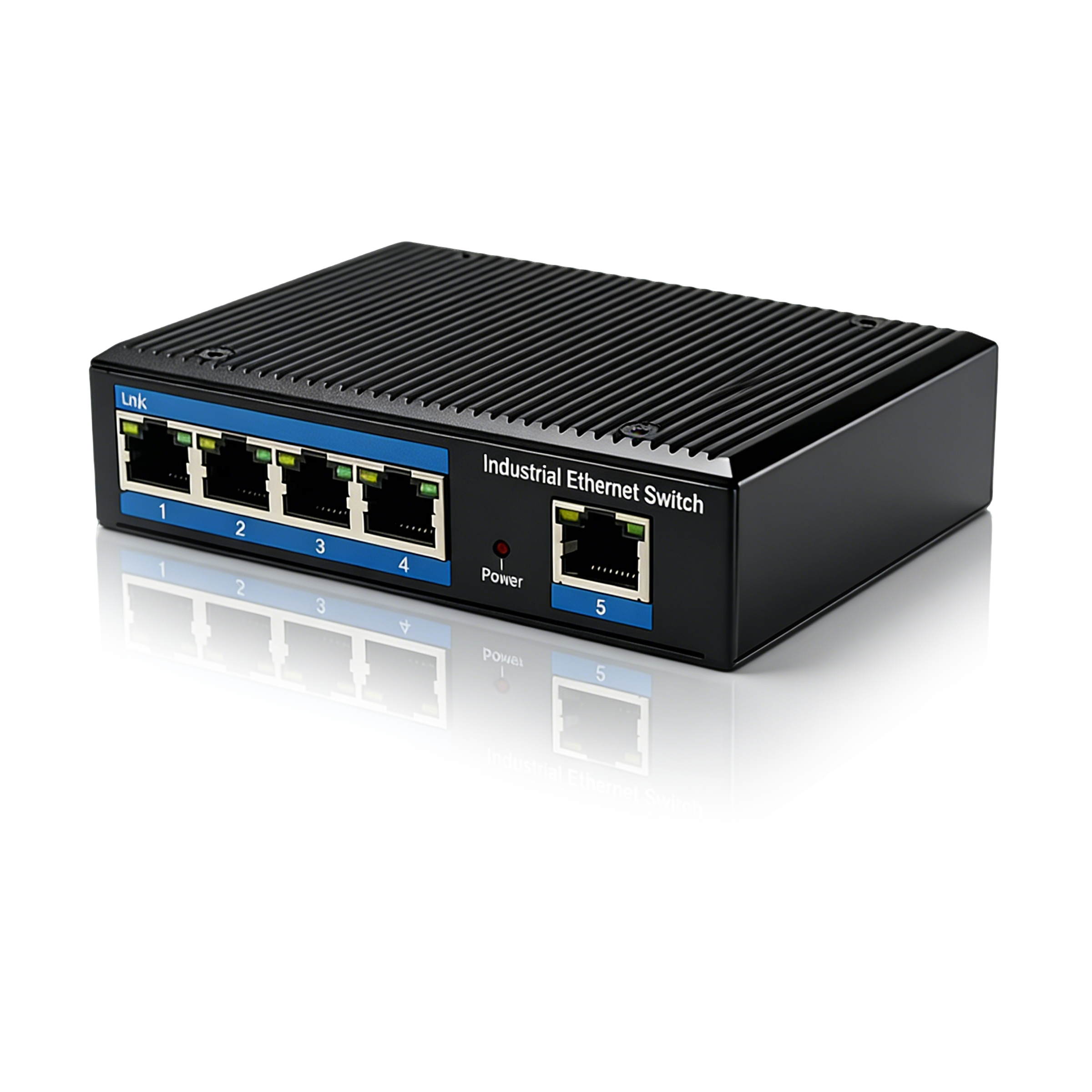 100M 5-port industrial-grade Ethernet POE switch