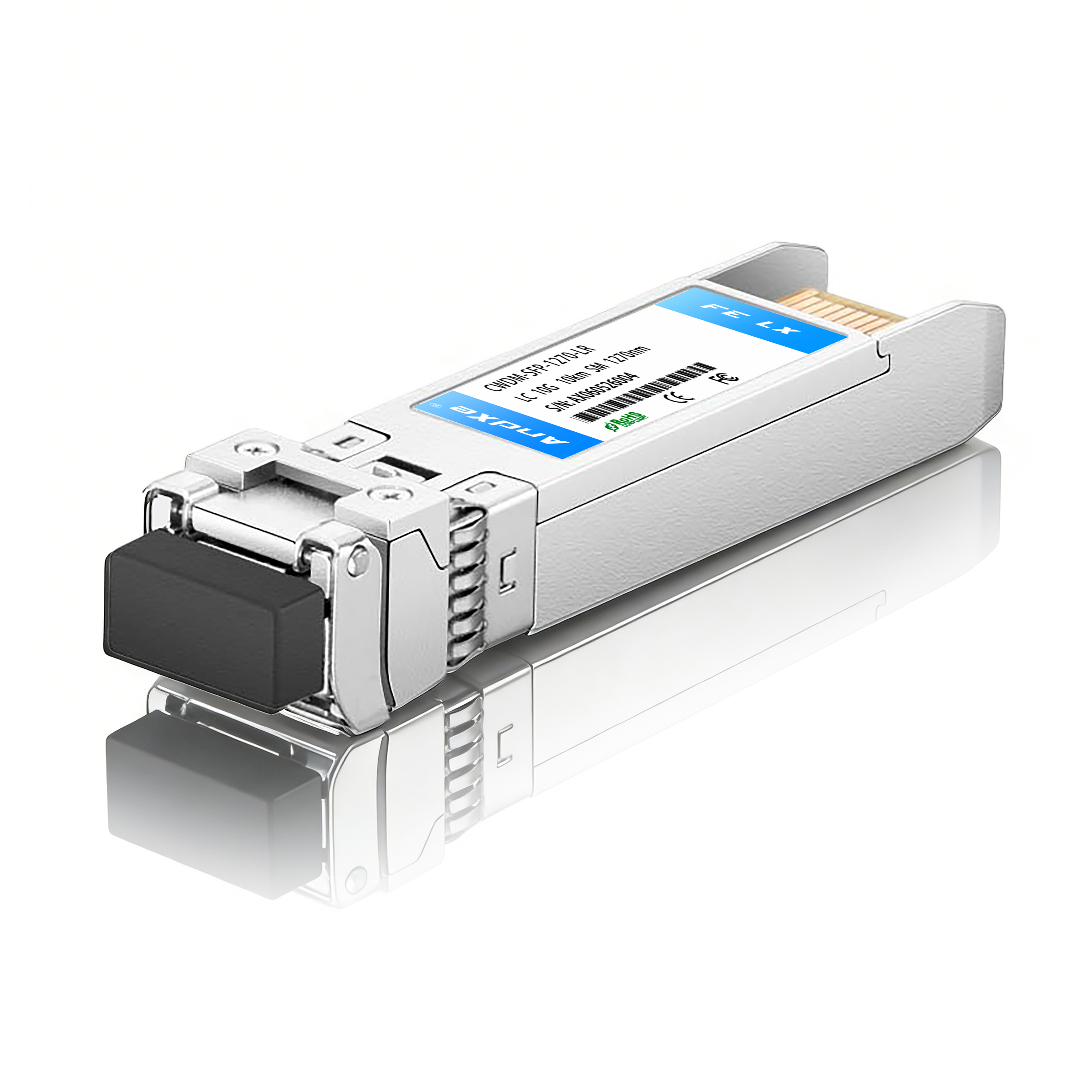 10G CWDM SFP+ 10KM LC Optical Module（1270~1570nm）