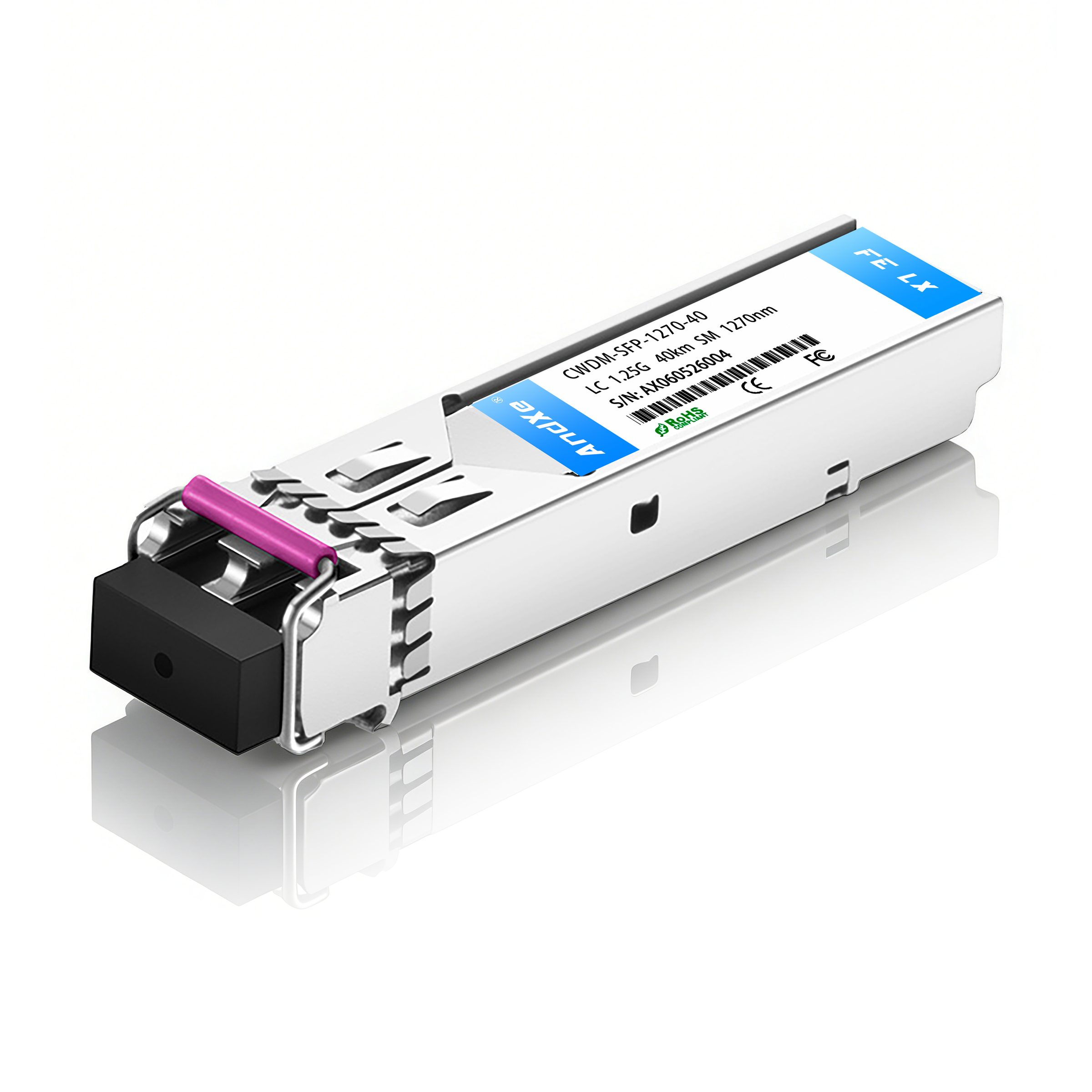 1.25G CWDM SFP 40km LC SFPoptical module