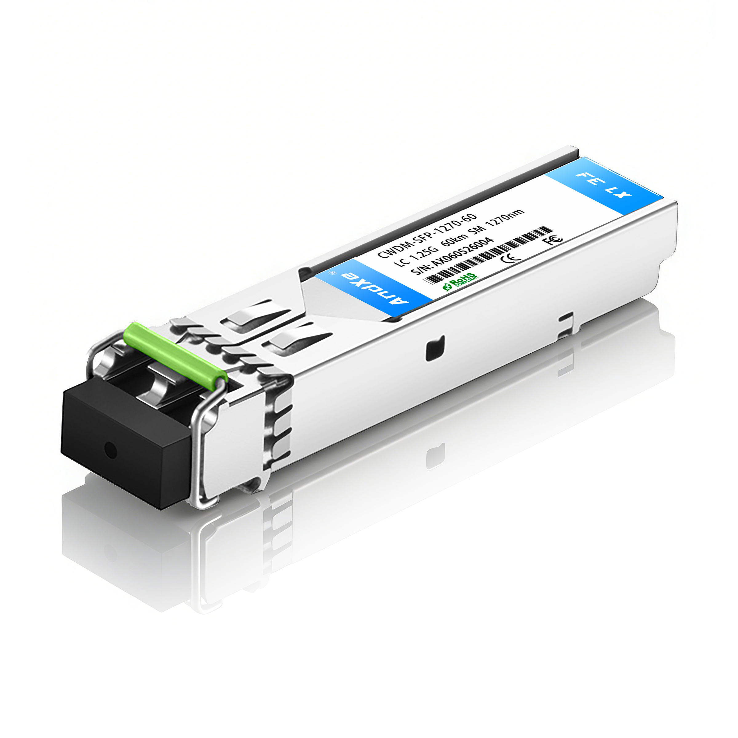1.25G CWDM SFP 60km LC SFPoptical module