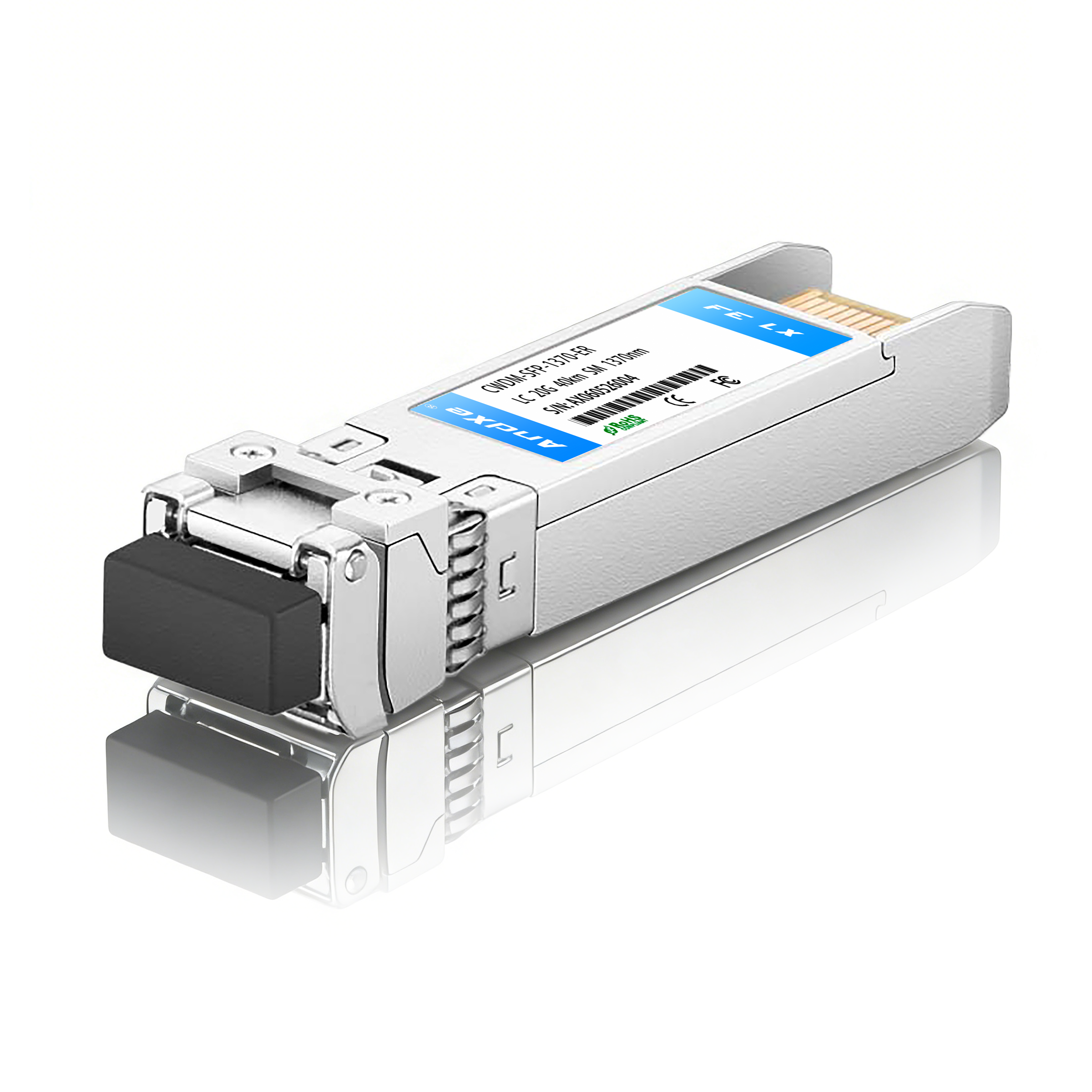 10G CWDM SFP+ 40KM LC Optical Module（1390-1450nm）