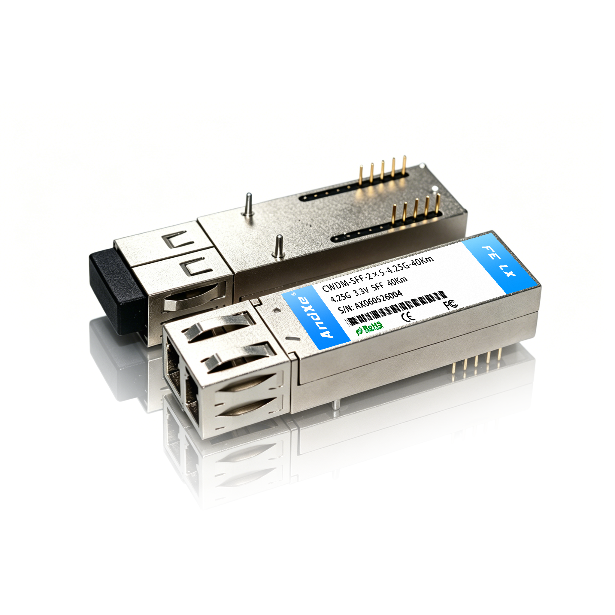 2×5 SFF CWDM-SFF-2×5-4.25G-40Km Transceiver Module