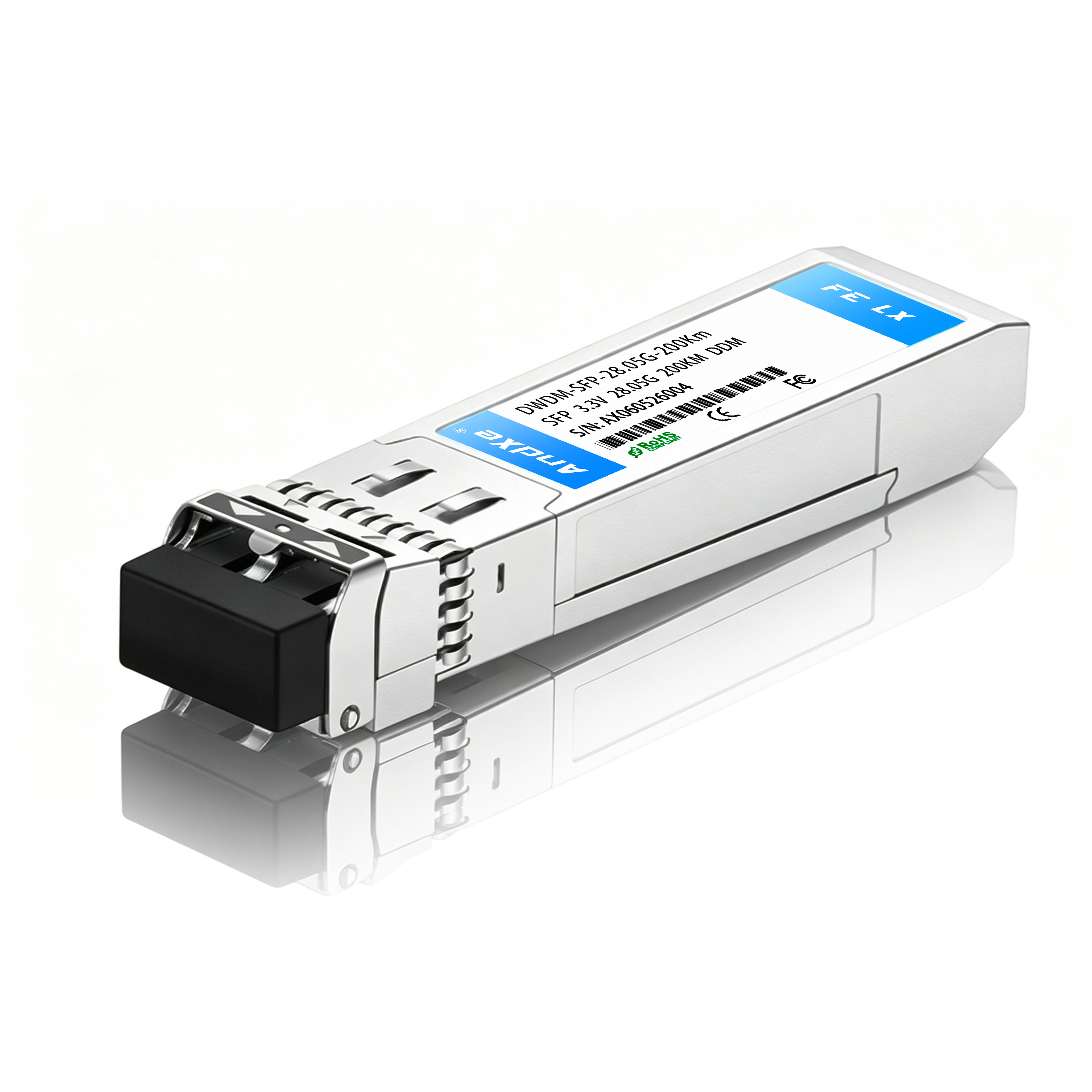 32GFC SFP28 Optical Module DWDM-SFP-28.05G-200Km