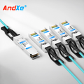 40G QSFP Active AOC Fiber Optic Cable 1 to 4 Straight-through Cable