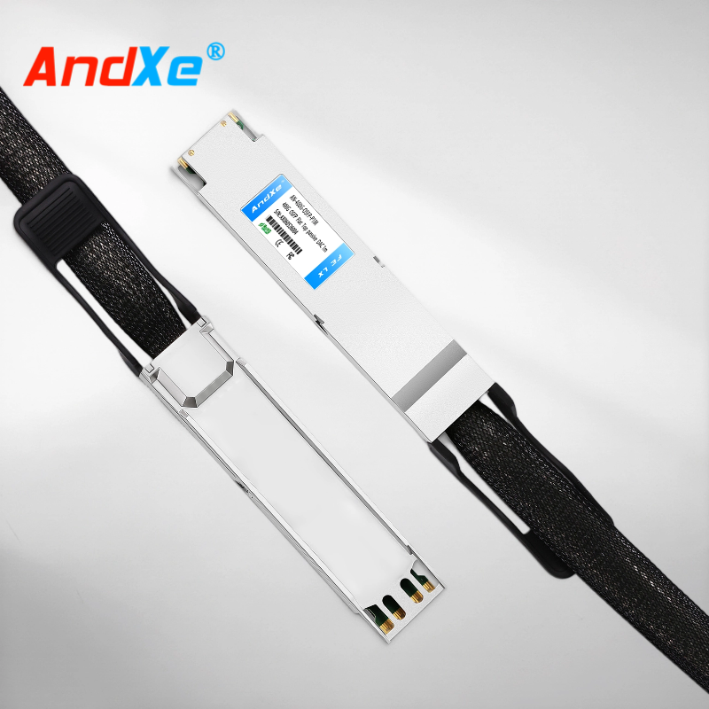 Compatible with 400G OSFP flat top passive dual-axis direct connection copper wire (DAC)