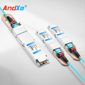 Compatible with 400G OSFP to two 200G QSFP56 active optical splitter cables (AOC)