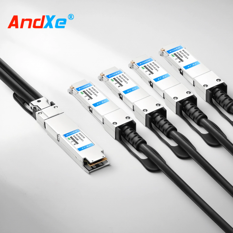 Compatible with 800G OSFP to 4x200G QSFP112 passive twisted pair direct connection copper cable (DAC) splitter cable