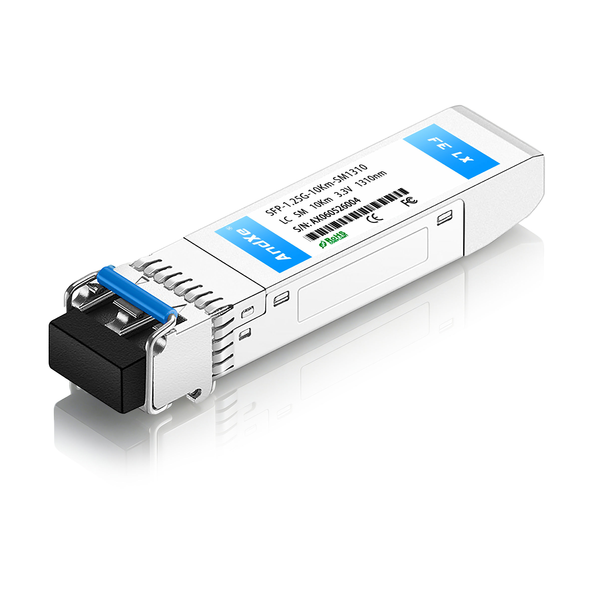 1.25G SFP 1310nm 10km LC optical module