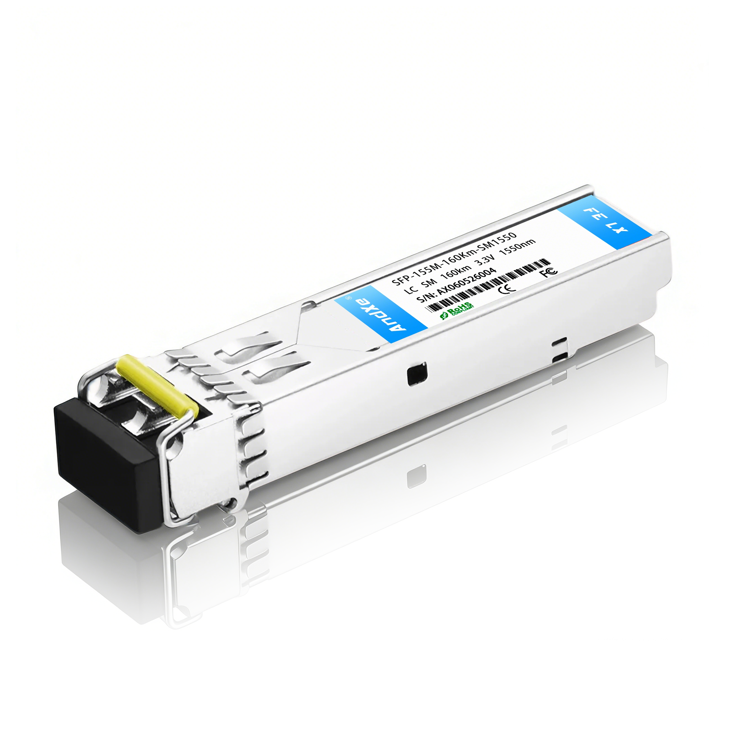155M SFP 1550nm 160km LC optical module