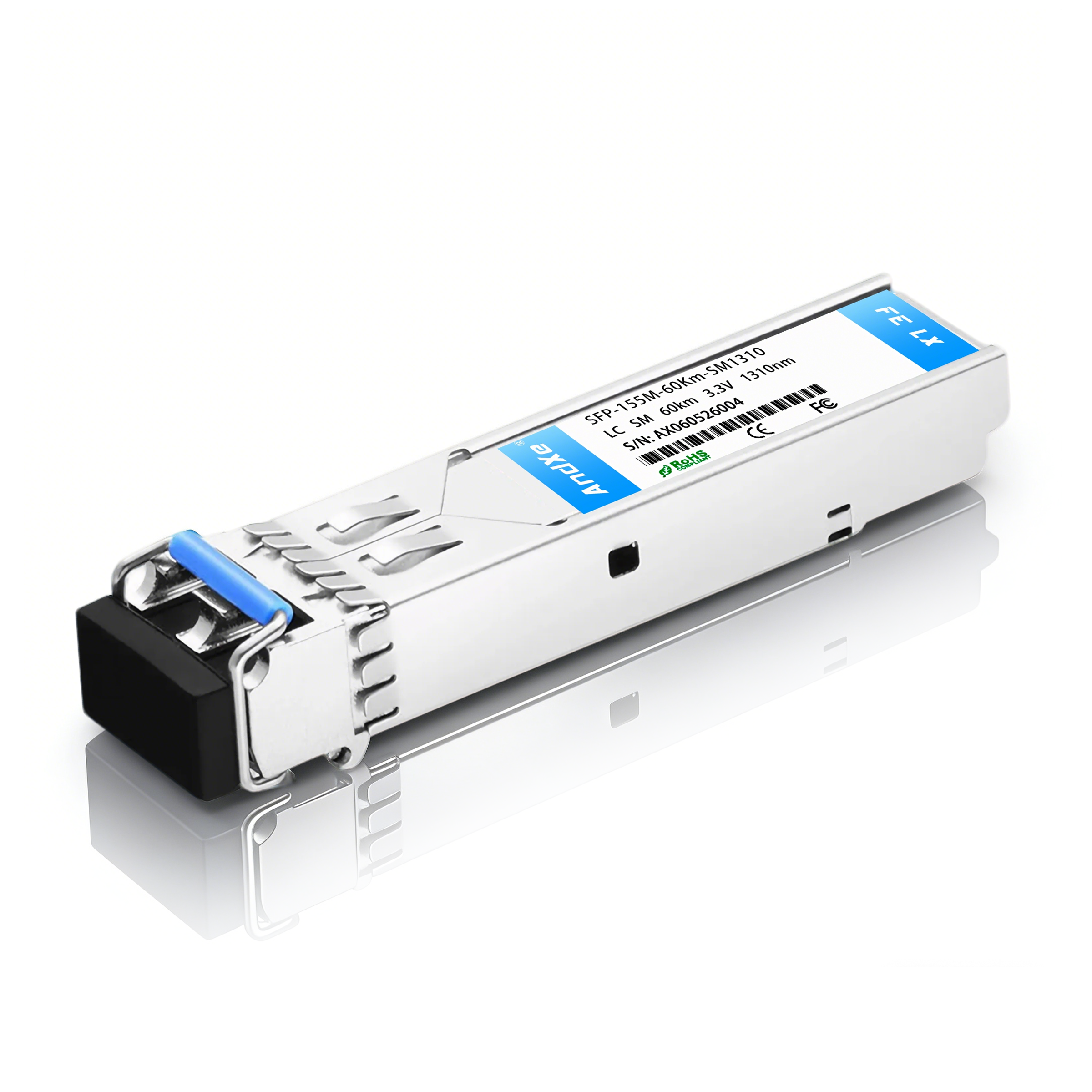 155M SFP 1310nm 60km LC optical module