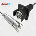 YZ series circular neutral fiber optic connectors