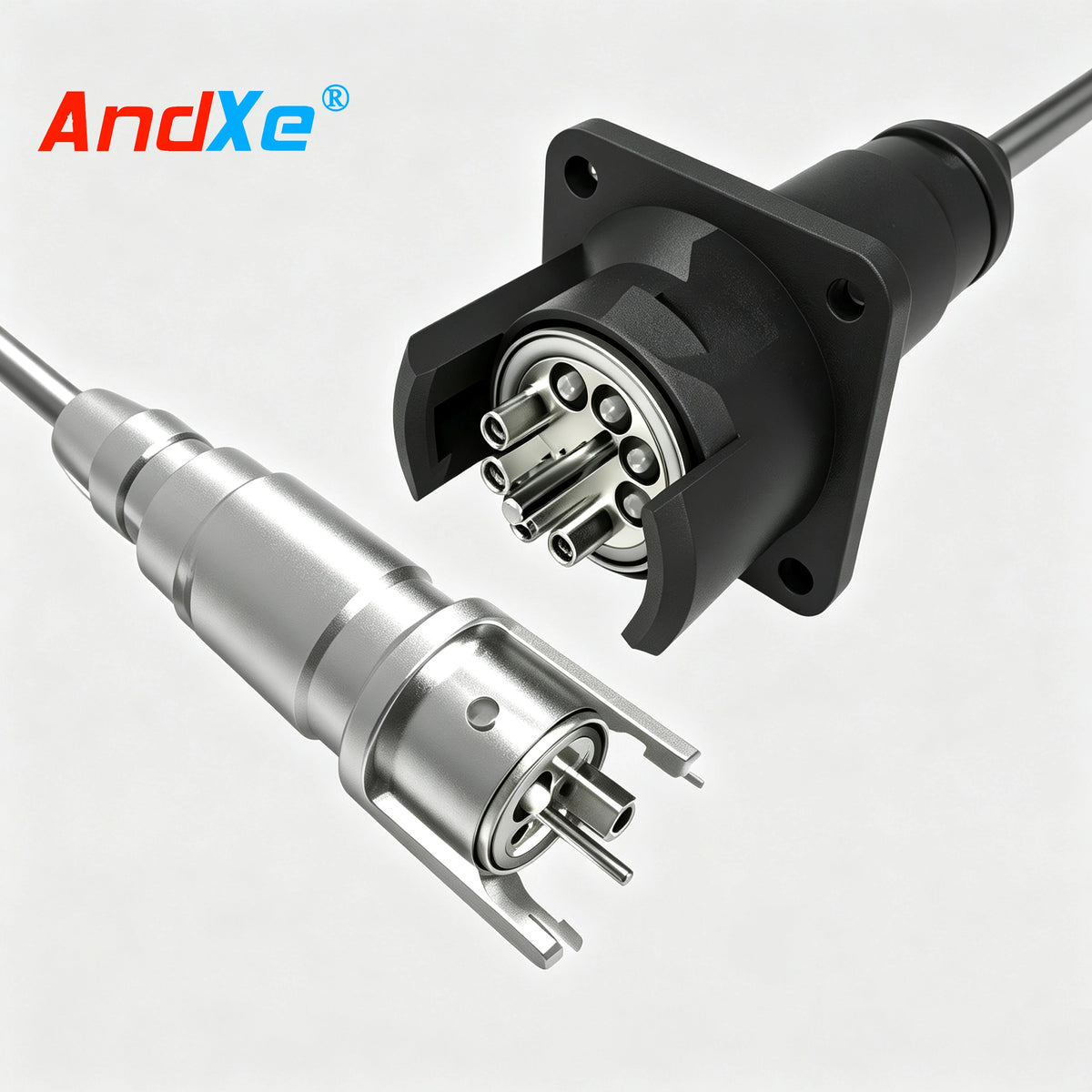 YZ series circular neutral fiber optic connectors